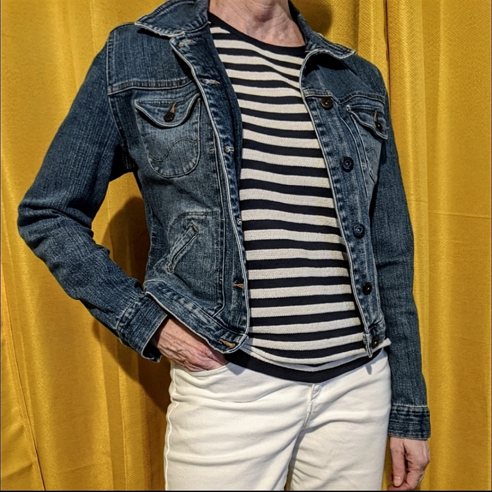 Vintage Denim Jacket by Lee Jeans M